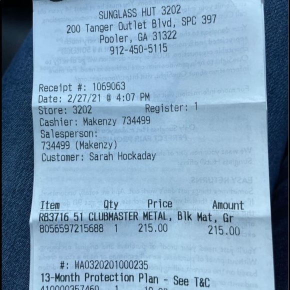 Ray Bans - Picture 2 of 2